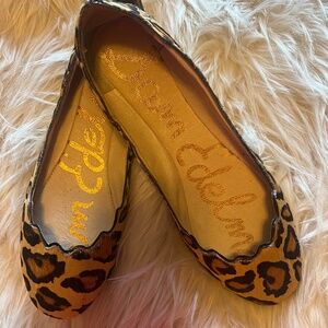 NWT Sam Edelman Alaine Cheetah print flat.